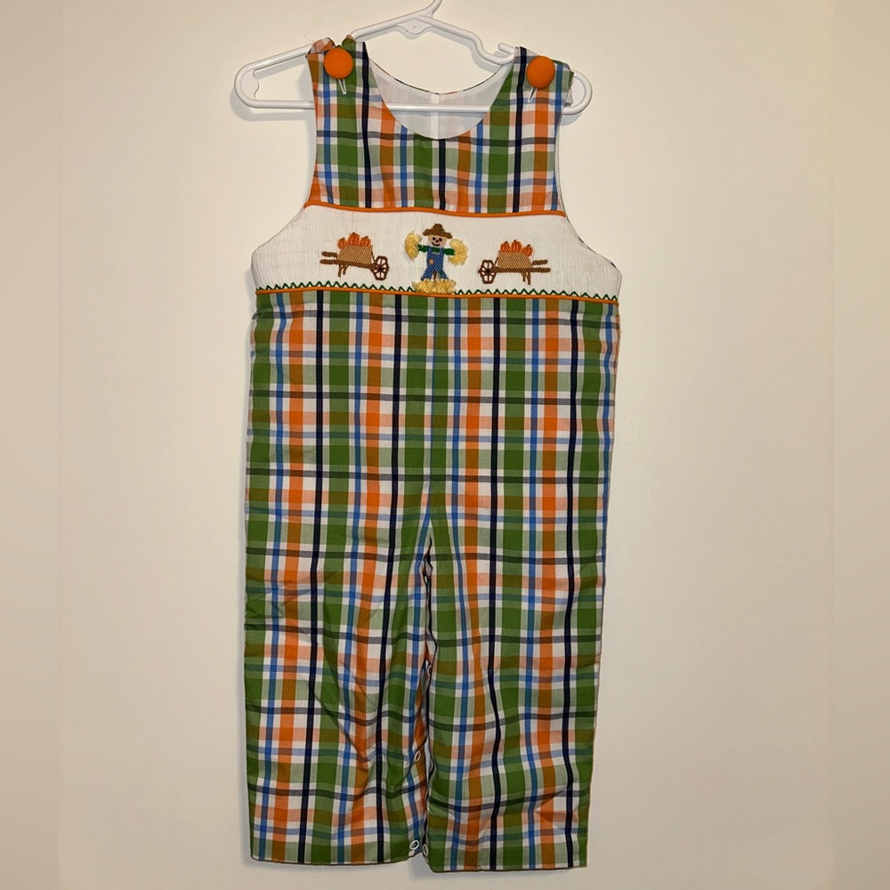Toddler Fall/Thanksgiving Smocked Outfit